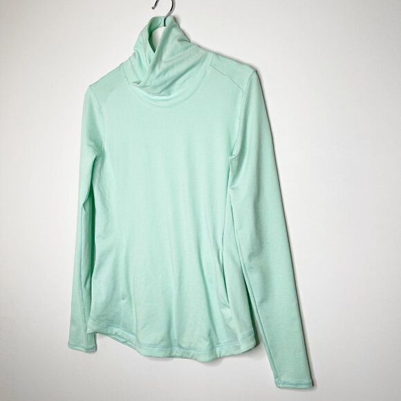 CALIA By Carrie Underwood Mint Warm Leopard Top  - Picture 3 of 8